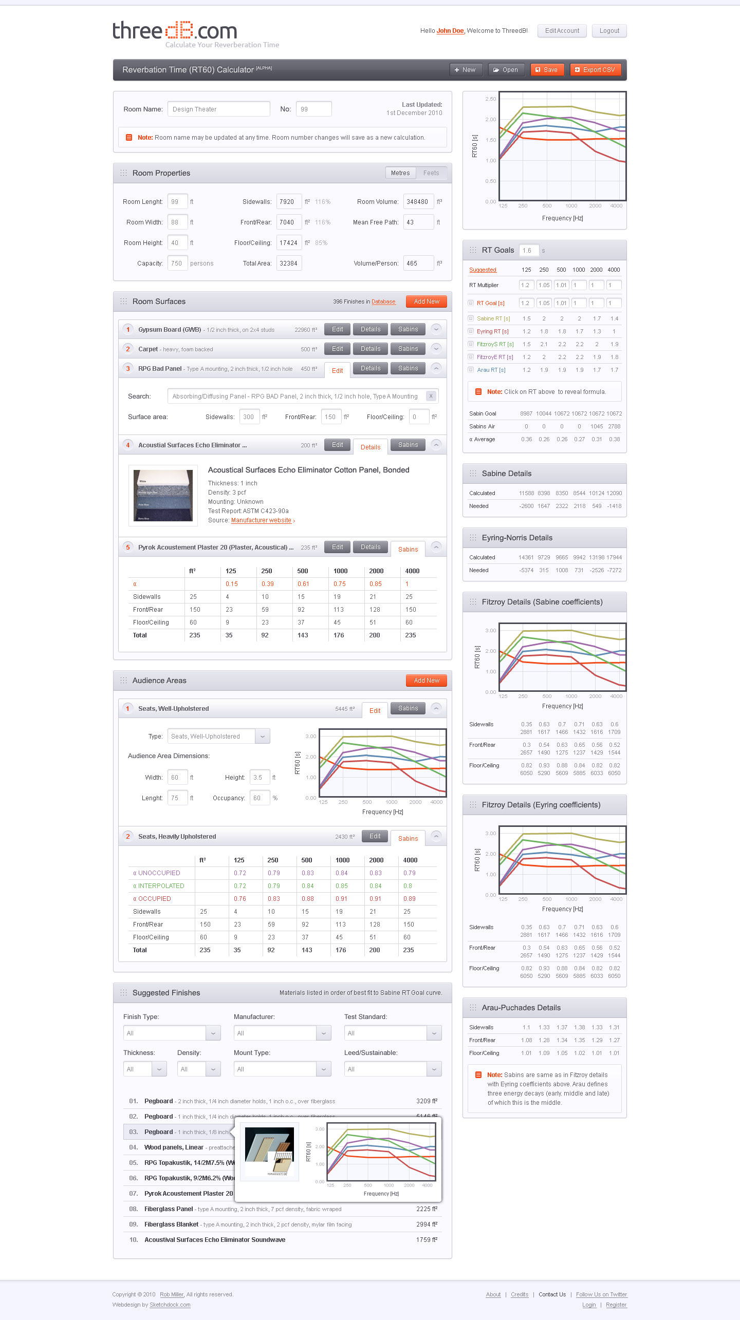 ThreeDB - Web Design - Homepage