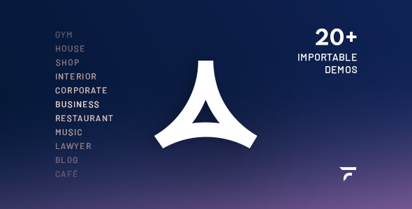 Aidea by FORQY - Preview of the Multipurpose WordPress Theme