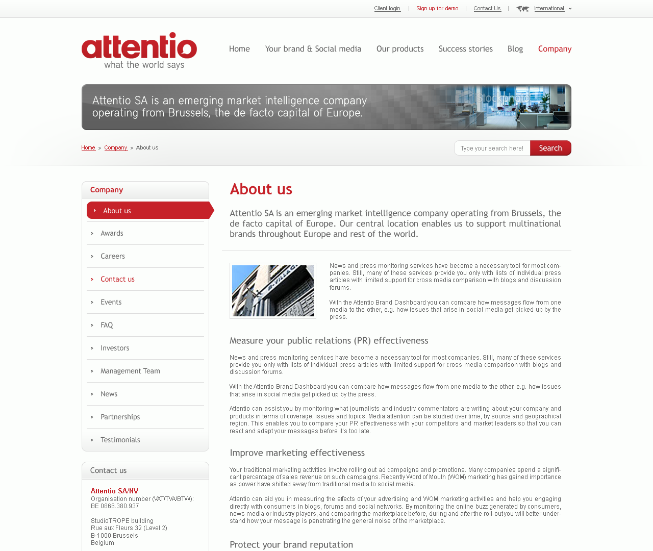 Attentio Web Design - About Us