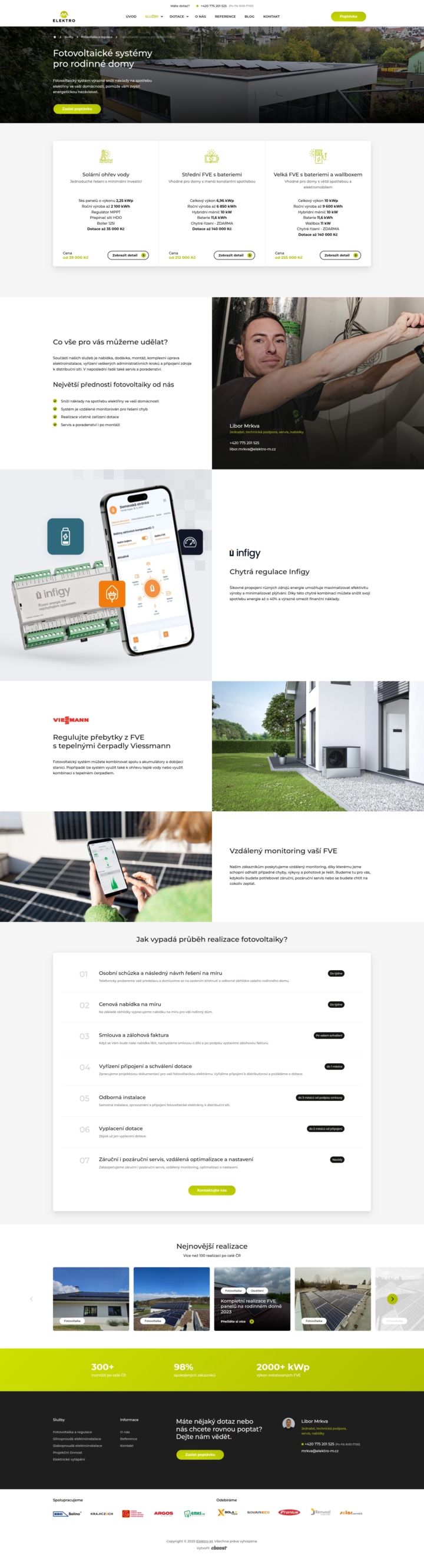 Elektro-M - Web Development - Photovoltaic Systems