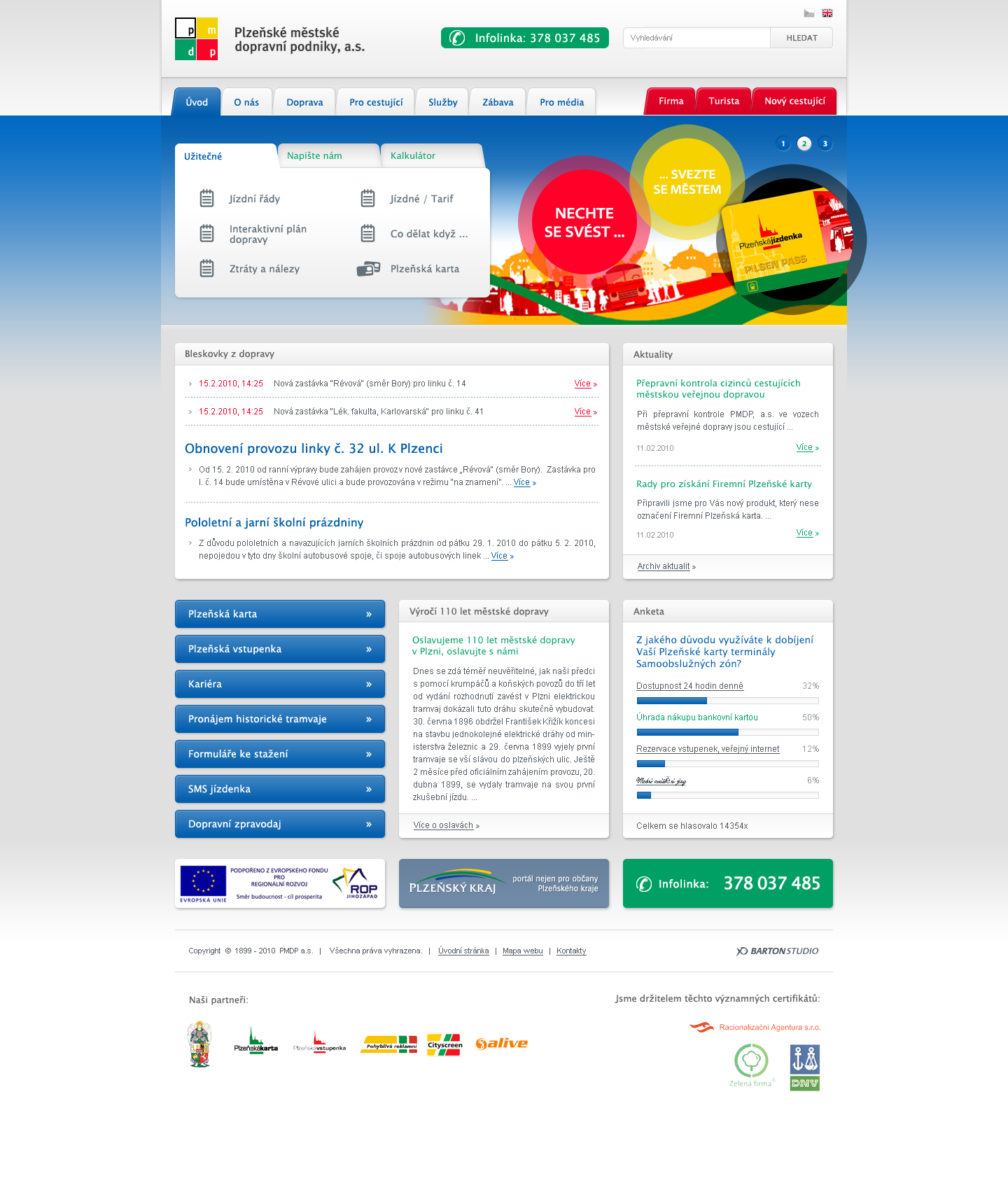 PMDP - Web Design - Homepage